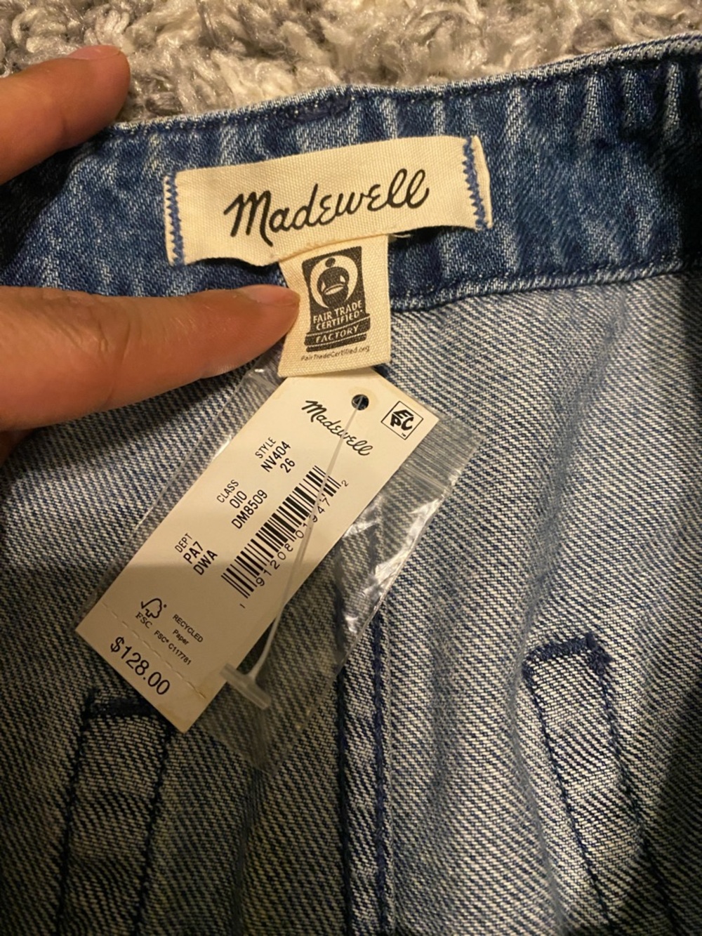 Madewell Denim Culottes 26 - Picture 6 of 12
